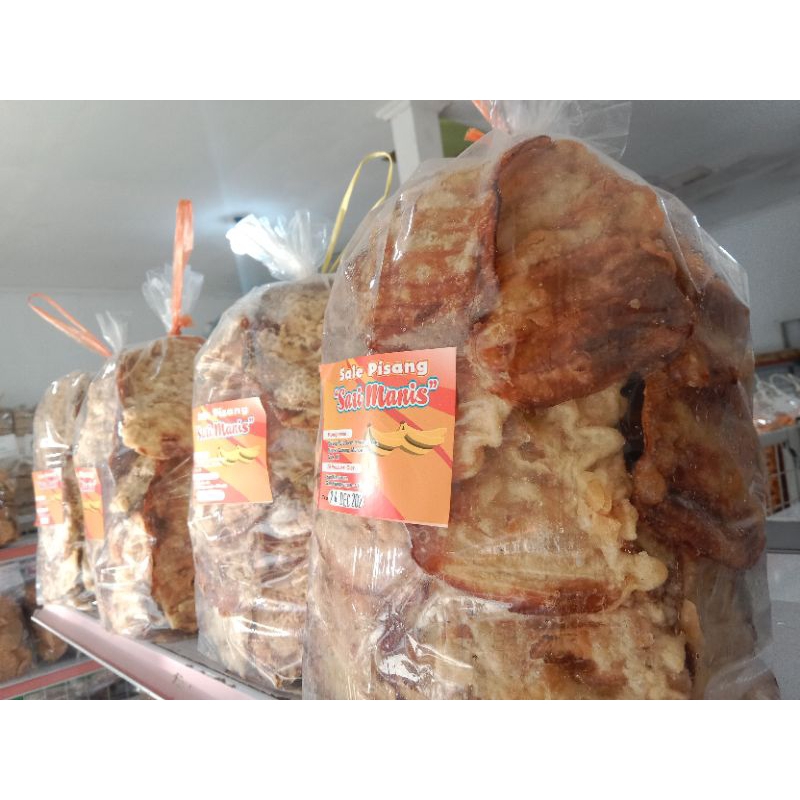 

sale pisang sisir oval kemasan 1kg
