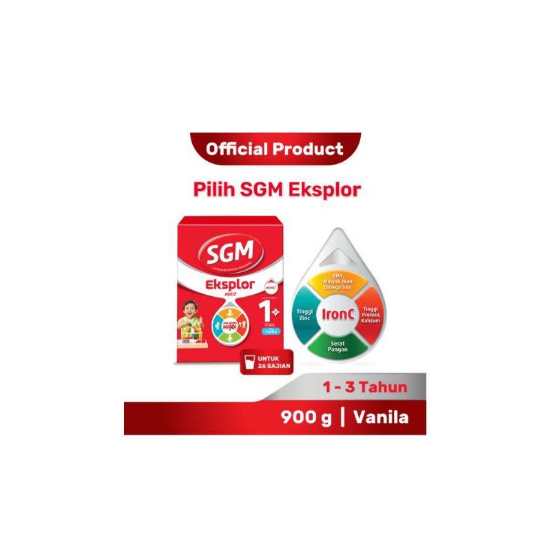 SGM susu anak 1-3 Th Varian Madu/ Vanilla