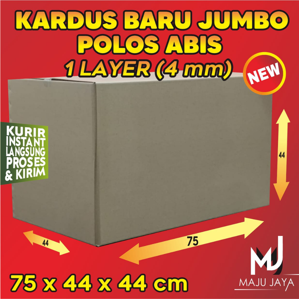 

Kardus Besar Pindahan Packing Jumbo Bekas Packaging Dus Tebal Box Pengiriman Kotak Penyimpanan 1ply 2ply Baru 2 layer 1 layer 2 ply 1 ply Super Karton Kemasan Murah Dynaplast Polos Paking Barang Kantor Arsip Kuat Keras Single Double Wall J1111