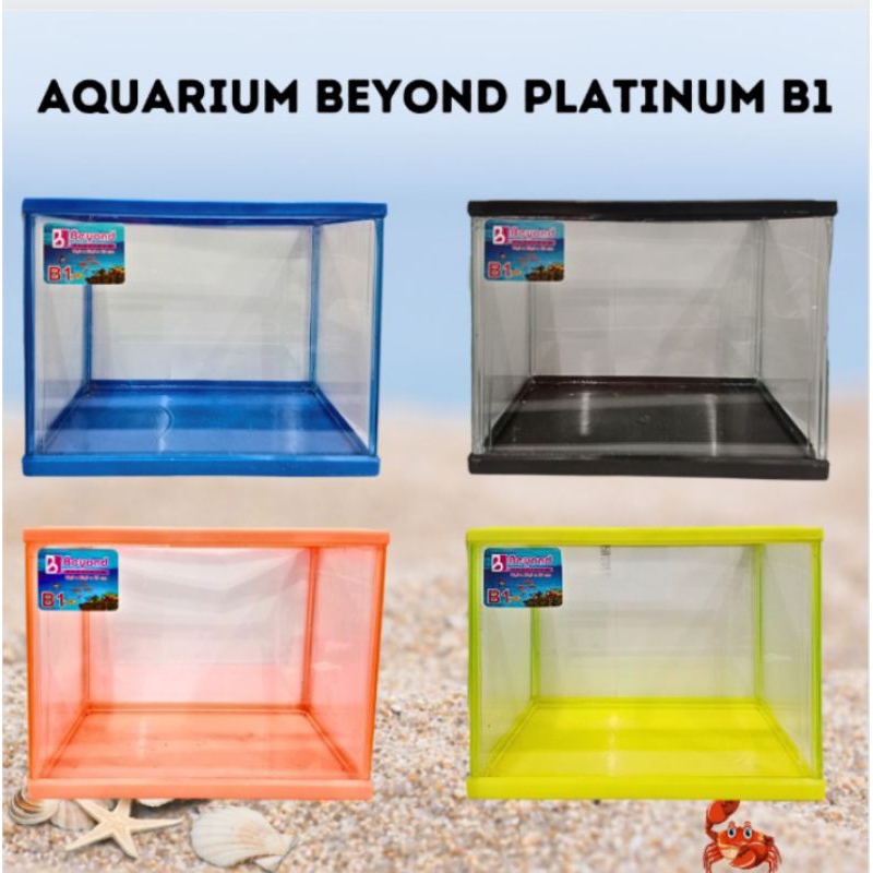 Tank Aquarium Soliter Akrilik Aquarium BEYOND PLATINUM B1 + PACKING KAYU