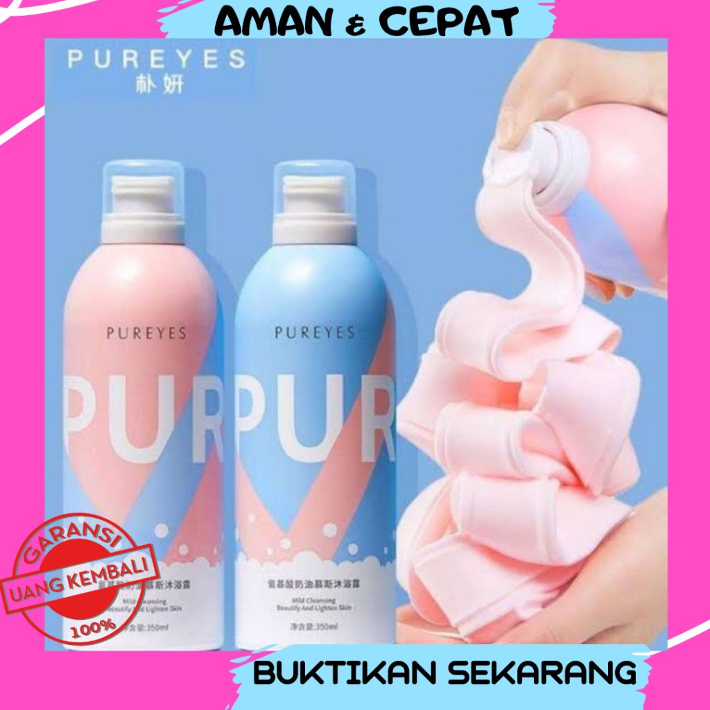 PUREYES WHITENING SHOWER SABUN PEMUTIH PUREYES KOREAN ORIGINAL