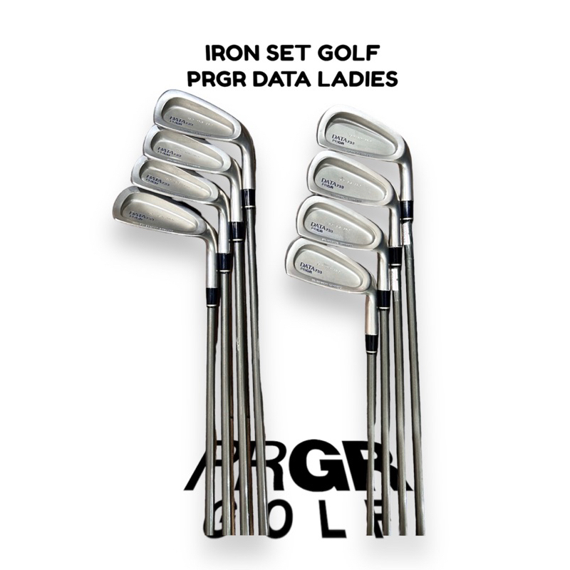 PRGR DATA 733 Flek S Ladies Iron Set Golf Ladies Second Like New - Stick Golf Original