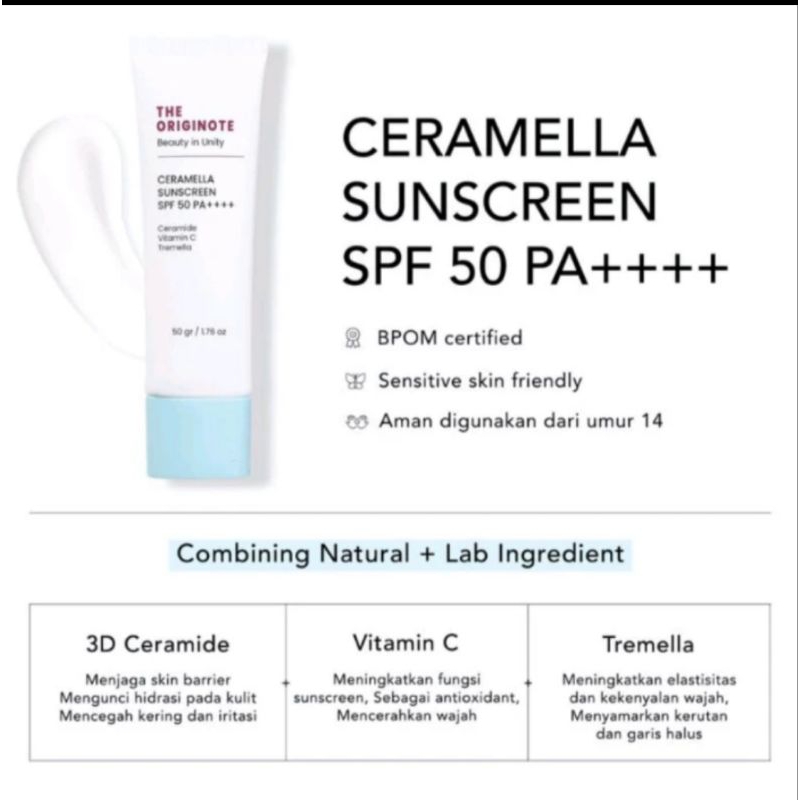 The Originote Ceramella Sunscreen