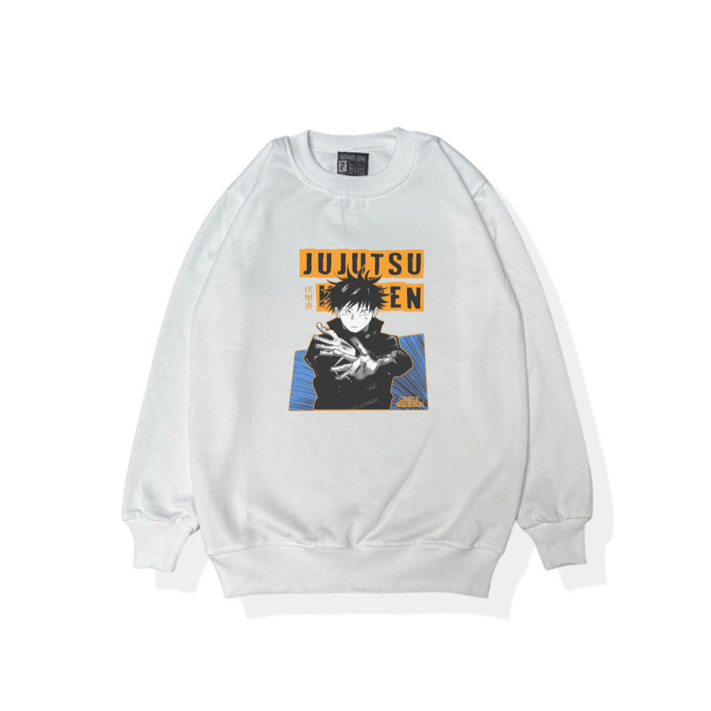 Berdine - Sweater Crewneck Jujutsu Kaisen Bahan Premium Berkualitas