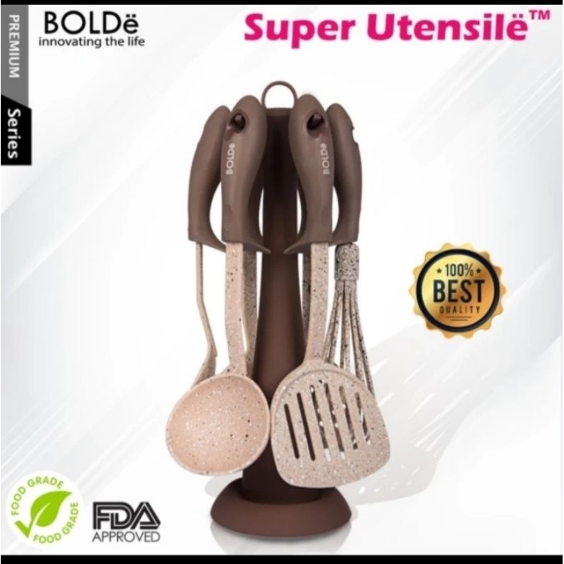 BOLDe Super Utensil 7Pcs /Spatula Set Bolde