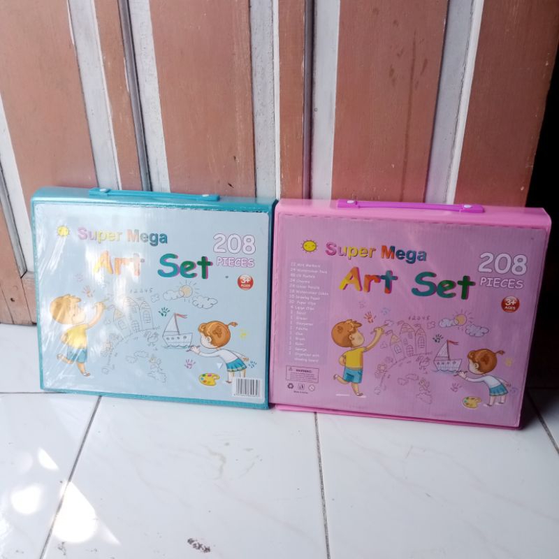 

CRAYON SET ISI 208 PCS