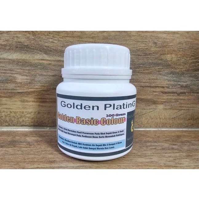 Golden Basic Colour ( Digunakan Di Obat Sepuh Emas )