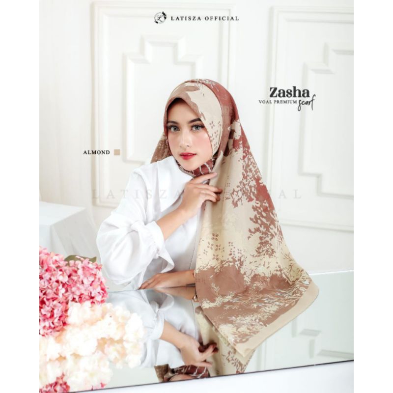 Scarf Voal Motif Zasha Ori Latisza Hijab
