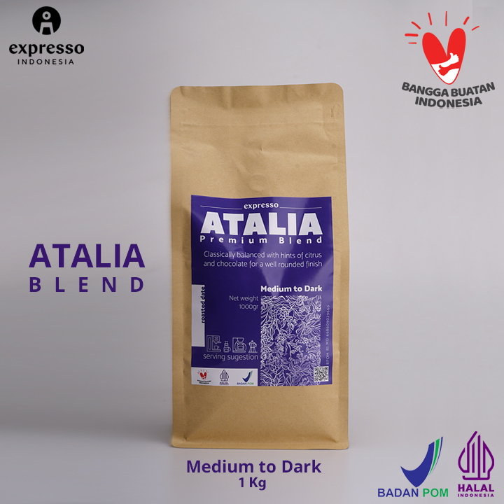 

Expresso Indonesia - Coffee Bean House Blend - Atalia Premium - 1000Gram