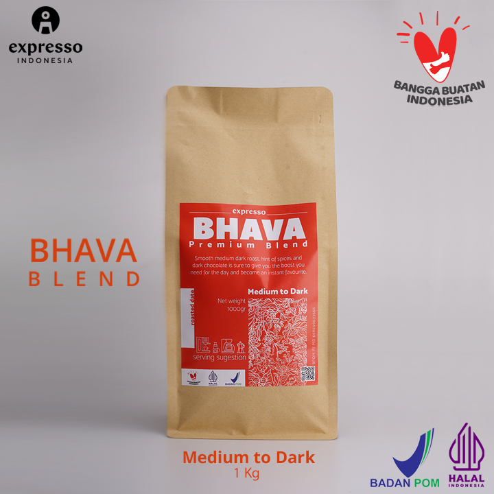 

Expresso Indonesia - Ground Coffee House Blend - Bhava Signature - 1000Gram