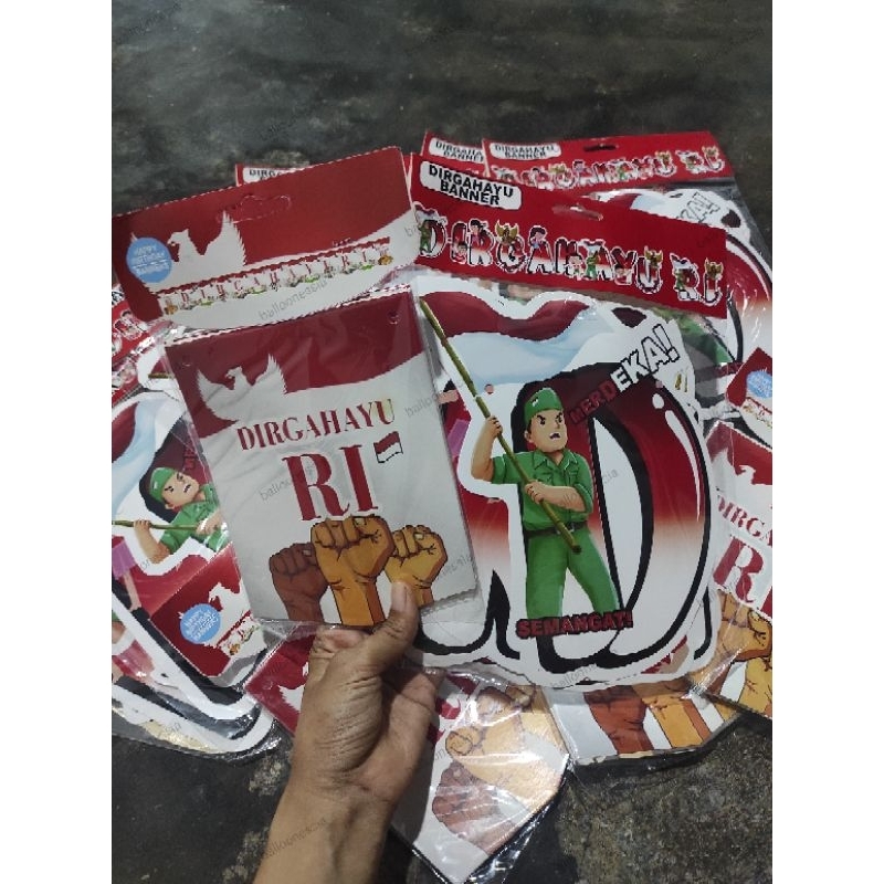 Banner Dirgahayu RI/Hiasan HUT RI