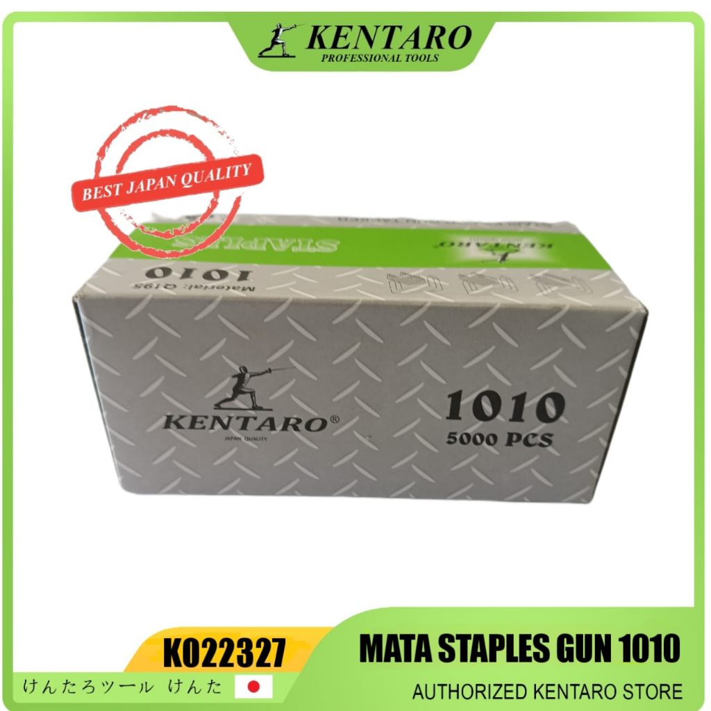 

ISI STAPLES GUN TACKER ISI 5000 STAPLES TEMBAK 1010-J KENTARO JAPAN