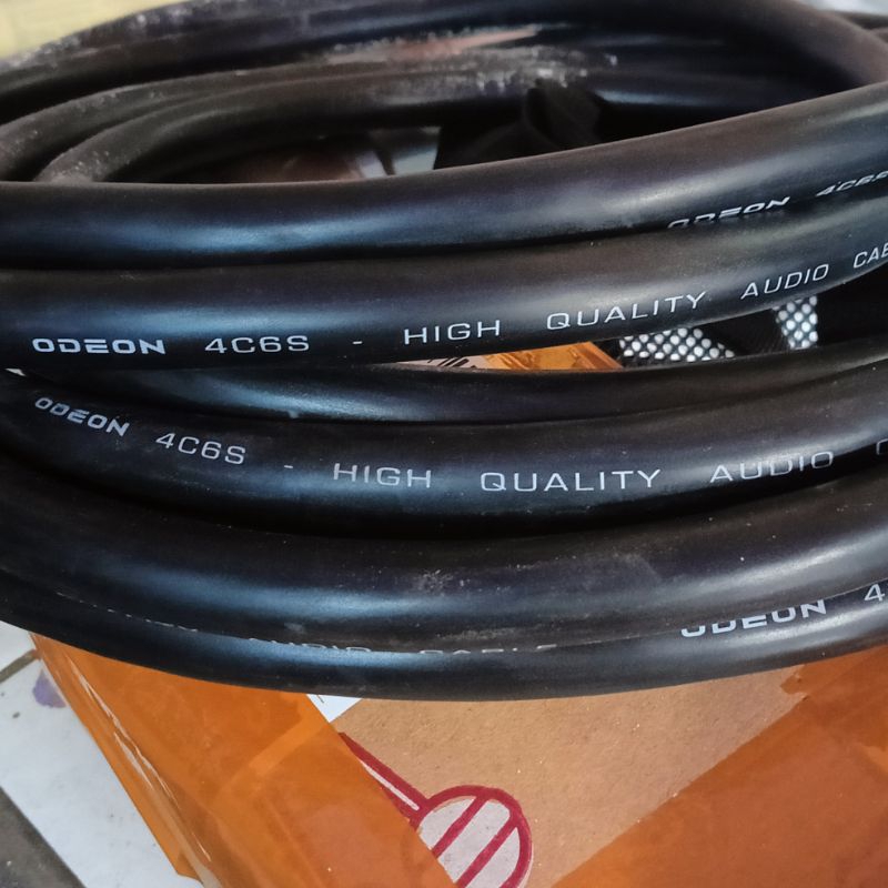 Kabel Speaker 4x6mm Odeon 4C6S Kabel Speaker 6mili isi 4