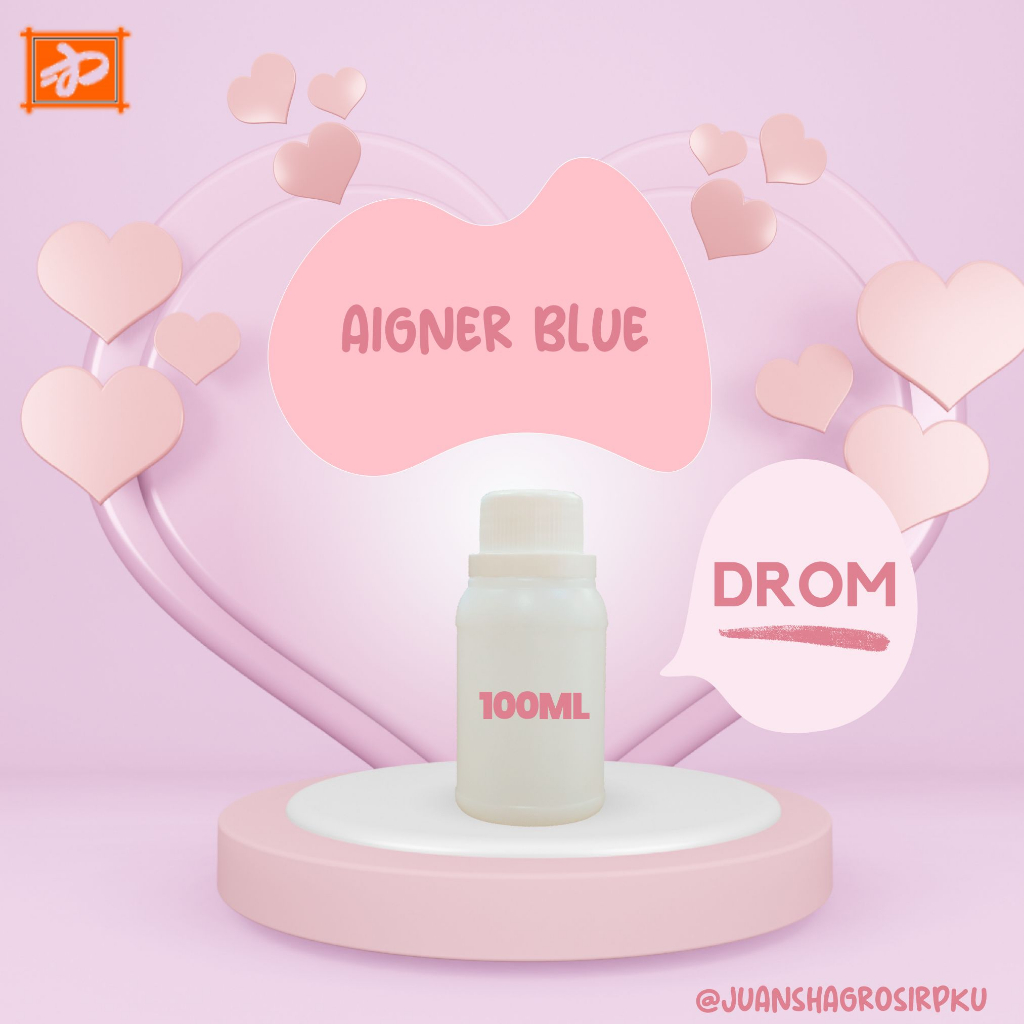 BIBIT PARFUM MURNI || AIGNER BLUE || DROM|| PARFUM || AIGNER || BLUE || PARFUM AIGNER