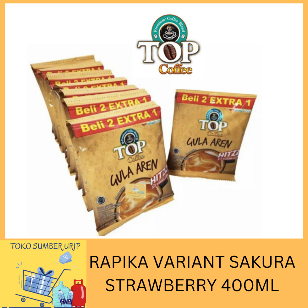 

TERMURAH | TOP KOPI GULA AREN 22g | ISI 15 RENCENG