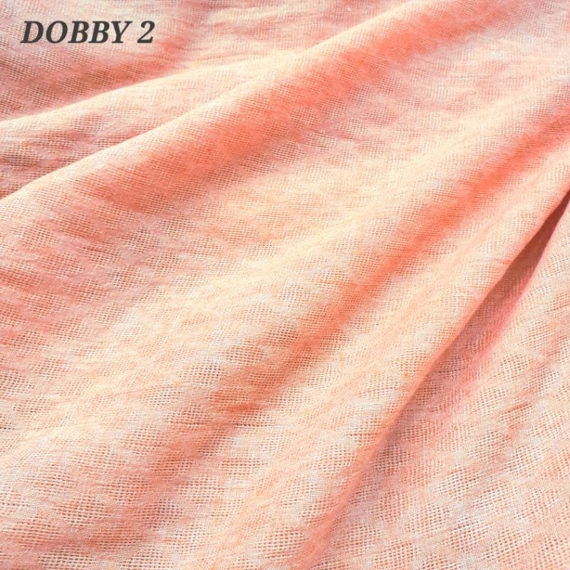 Bahan Kain Voal Zafron Waffle Dobby Cotton Drop Honeycomb MIX
