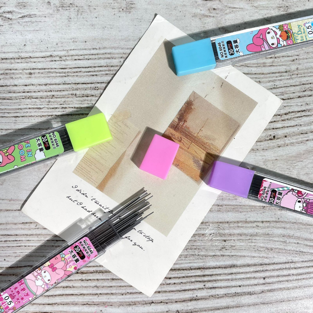 

ISI REFILL PENSIL MEKANIK SANRIO 0.5 keperluan sekolah atk fancy alat tulis kantor isi pensil bisa COD termurah