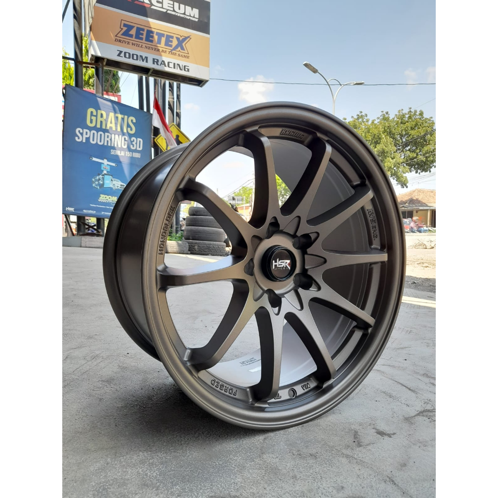 Velg Mobil JDM Keren Ring 18 HSR HIROSHIMA 10500 R18 Bronze Buat BMW