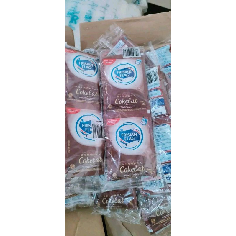 

(Isi 6pcs) Susu Bendera Saset / Susu Kental Manis Coklat Putih