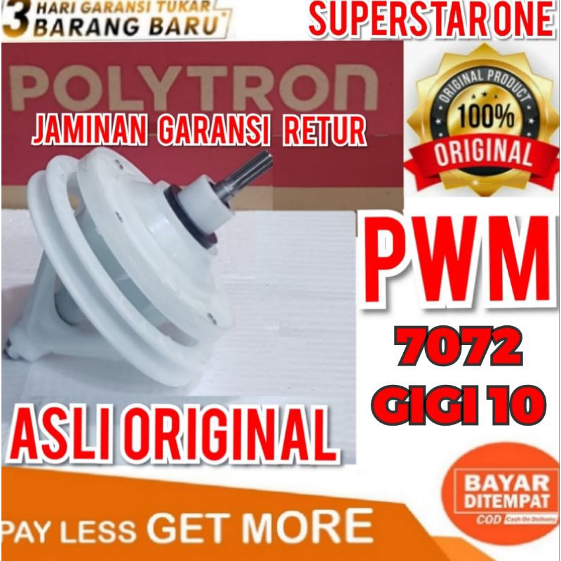 Gear Box polytron mesin cuci PWM 7072 mesin cuci PWM 7072