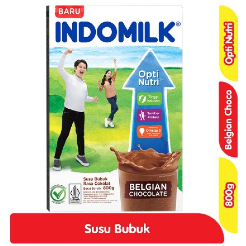 

INDOMILK susu bubuk instan coklat 800g I 100% Original