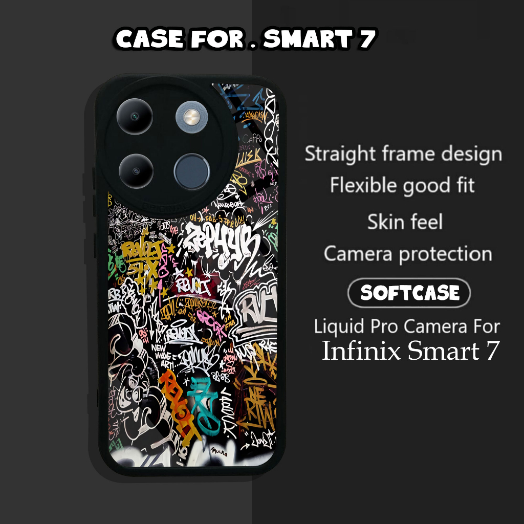 Case Infinix Smart 7 2023 Motif [swag] 2D Terlaris Casing Infinix Smart 7 Terbaru Softcase Infinix S
