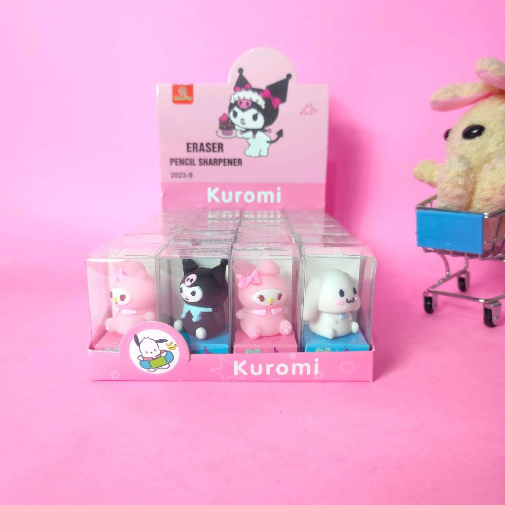 

Rautan Pensil Kuromi & Melody Bisa jadi Penghapus