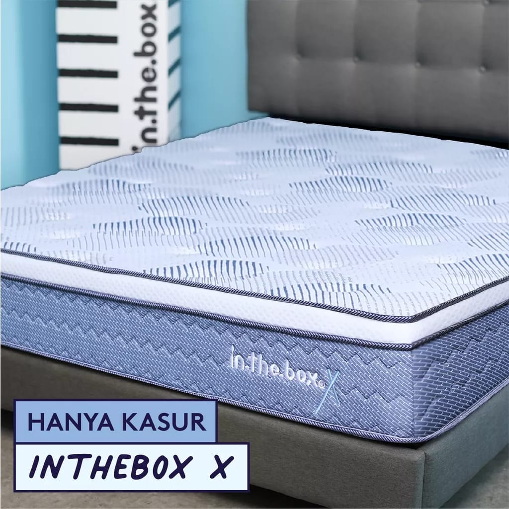 INTHEBOX X | Kasur Spring Bed Plush Top | Kasurnya Rafi Ahmad
