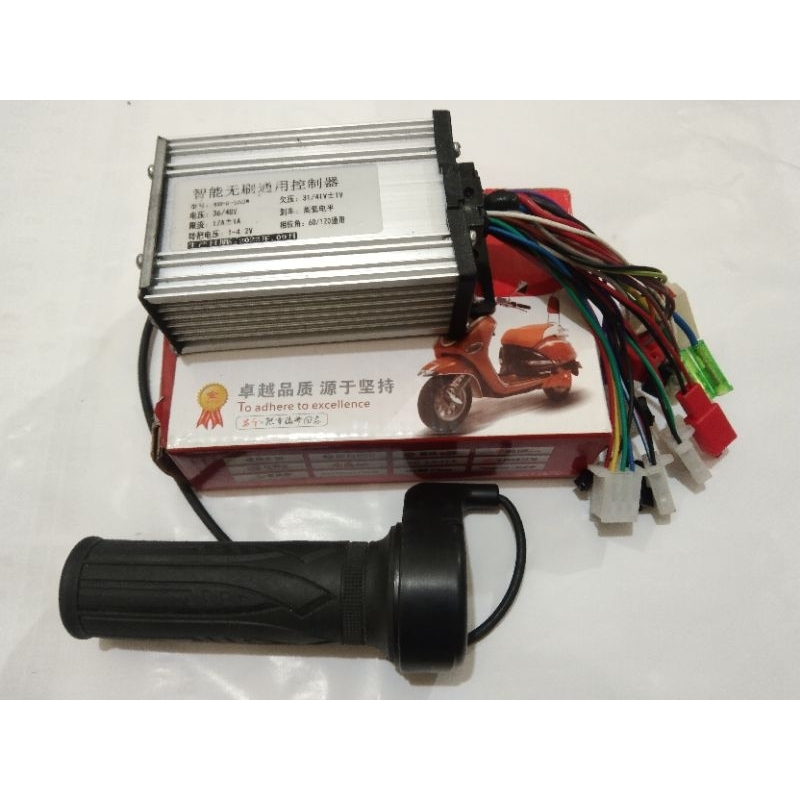 Controller Paket Lengkap Universal Sepeda Listrik 36v/48v Dc 350w