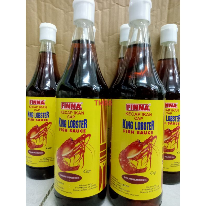 

KECAP IKAN CAP KING LOBSTER FINNA/KING LOBSTER FISH SAUCE FINNA