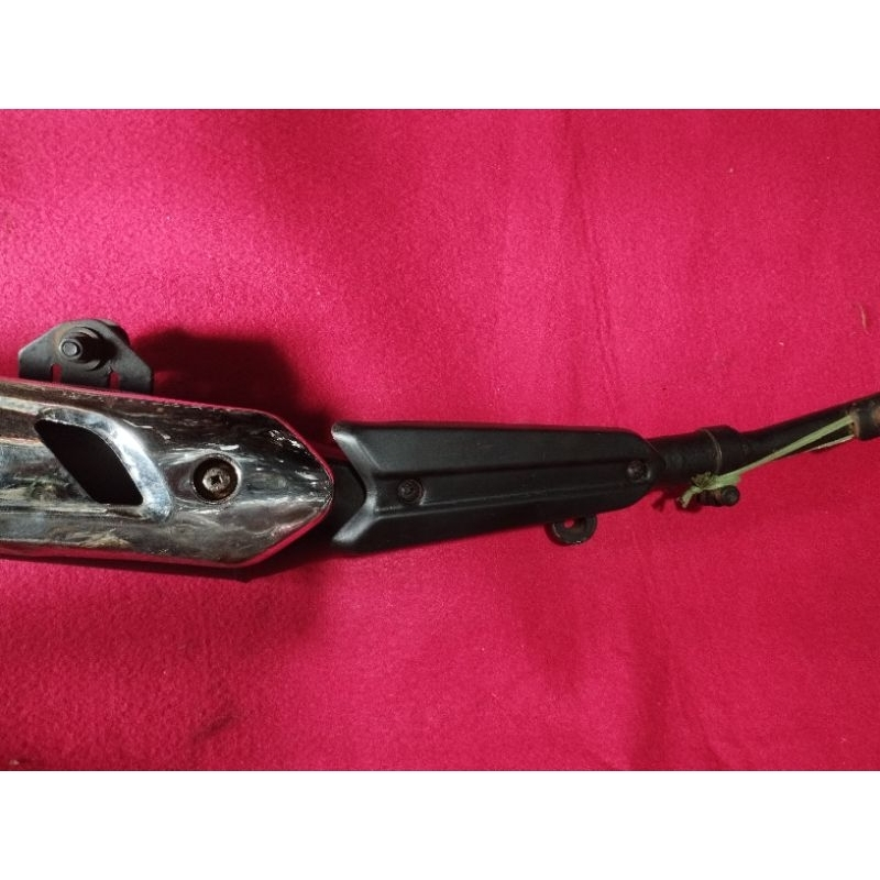 knalpot standar Vega ZR seken original copotan