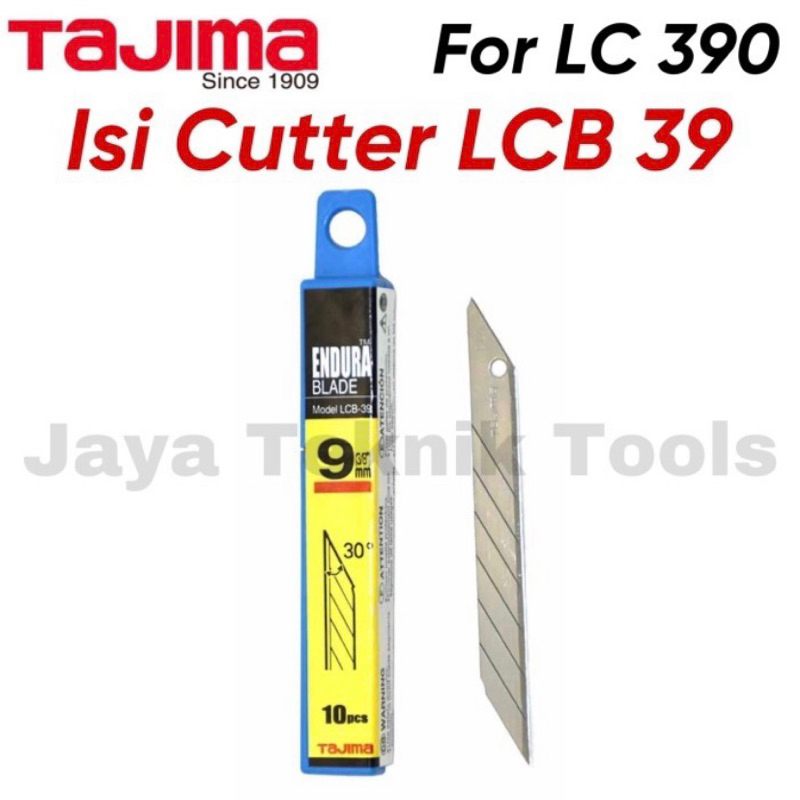 

Isi Cutter LCB39 Tajima Mata Pisau Spare Blade Jepang Besi Acute Angle