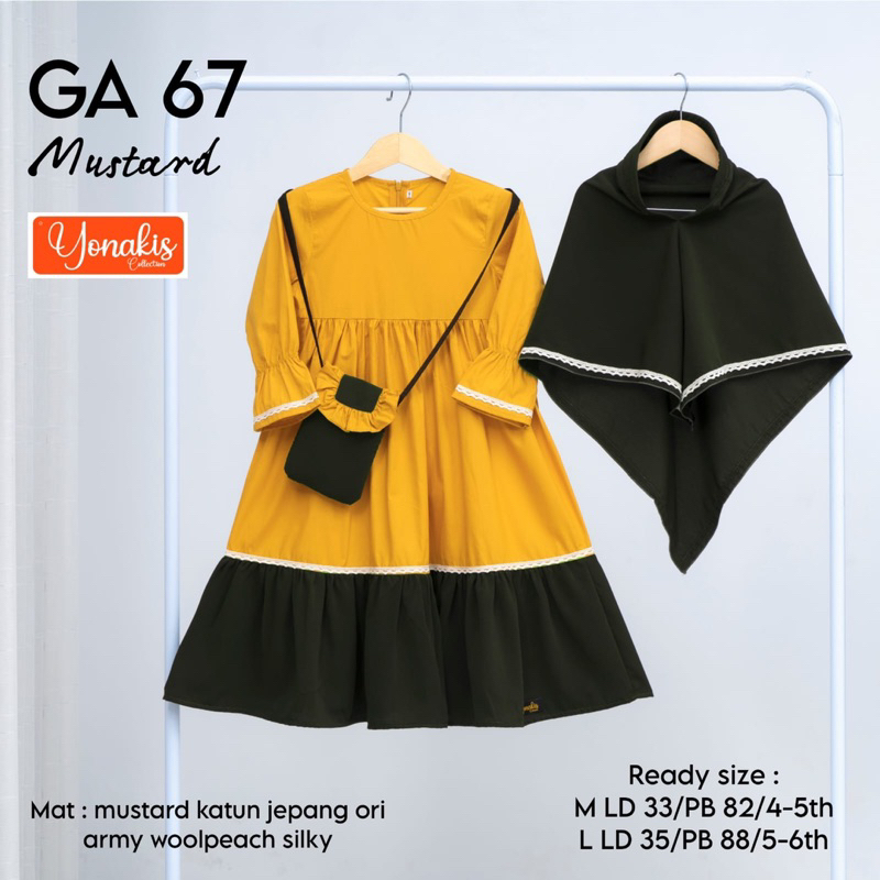 gamis anak by yonakis