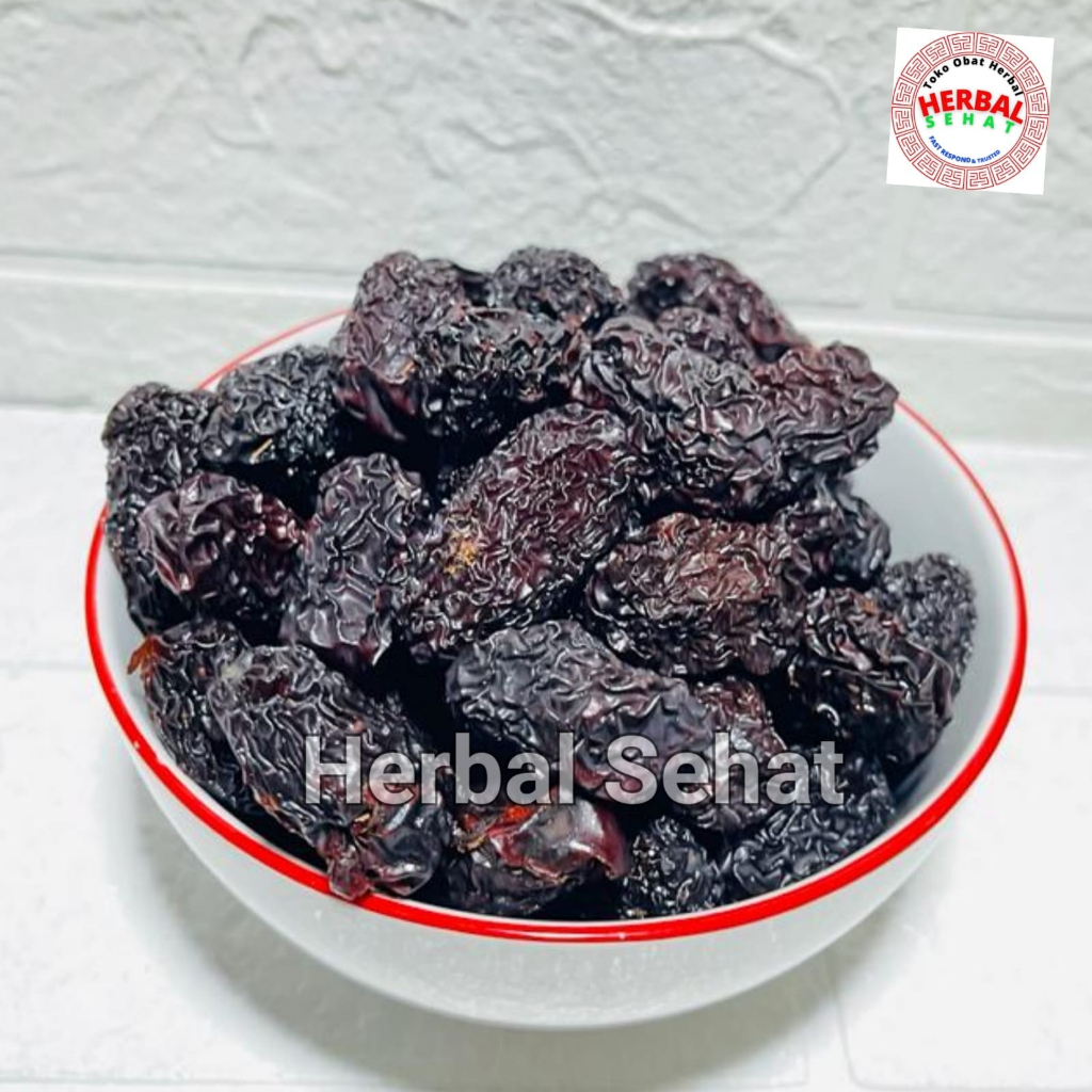 

KURMA HITAM PREMIUM / WU ZOU 1000gram BLACK DATES JUJUBE IMPORT / OCO / O CO