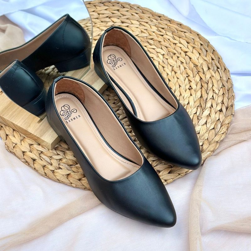 Black heels