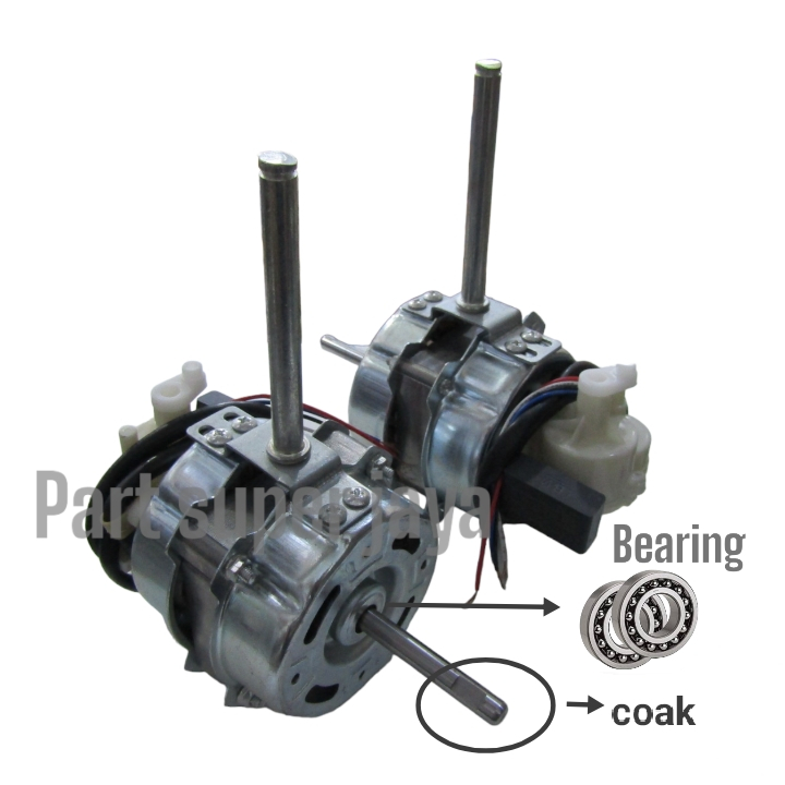 Mesin Kipas Angin Besi 3in1 18 Inch Double Ball Bearing / Dinamo Kipas Angin Besi 18 Inch Advance TD