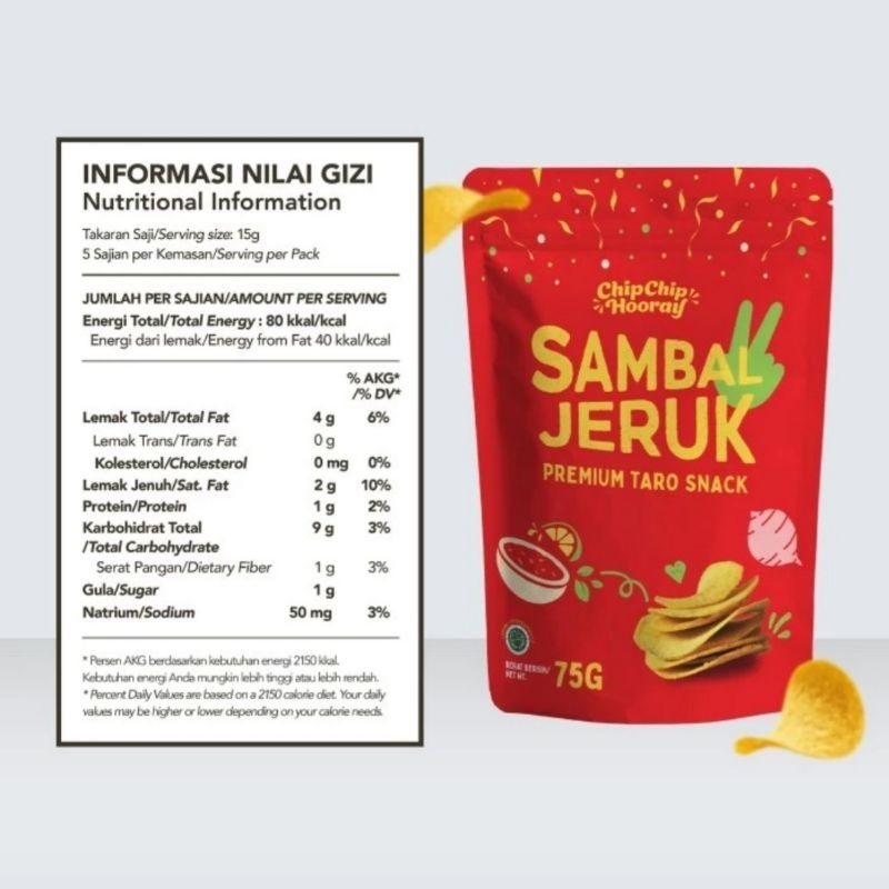 

CHIP CHI0 HOORAY SAMBAL JERUK