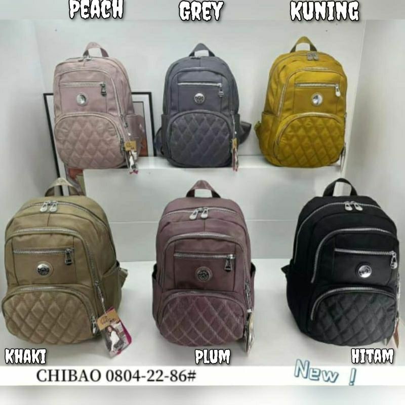TAS RANSEL/BACKPACK ORI CHIBAO BORDIR CB0804 5Sleting