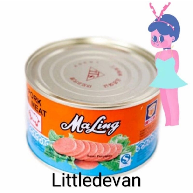 

Maling TTS daging ham babi 397gr