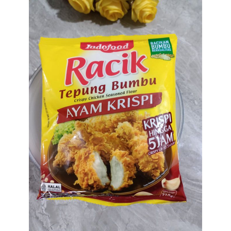 

Racik Tepung Bumbu Ayam Krispi 210 gr