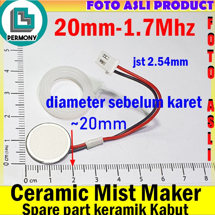 Velopiii67 Ultrasonic Ceramic 20Mm 16Mm Humidifier 20 16 Mm Mist Maker Keramik Membrane Atomizing