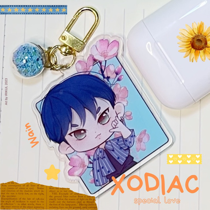 Xodiac Keychain Wain Gantungan Kunci Kpop