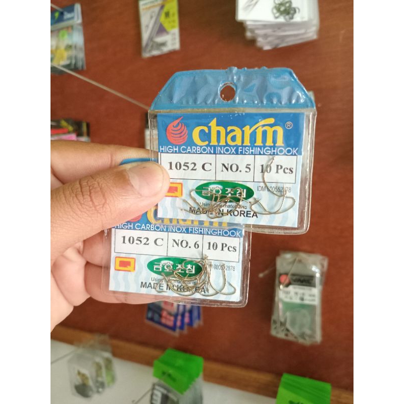 Mata Kail Charm Carbon Inox, Warik Mengantuk
