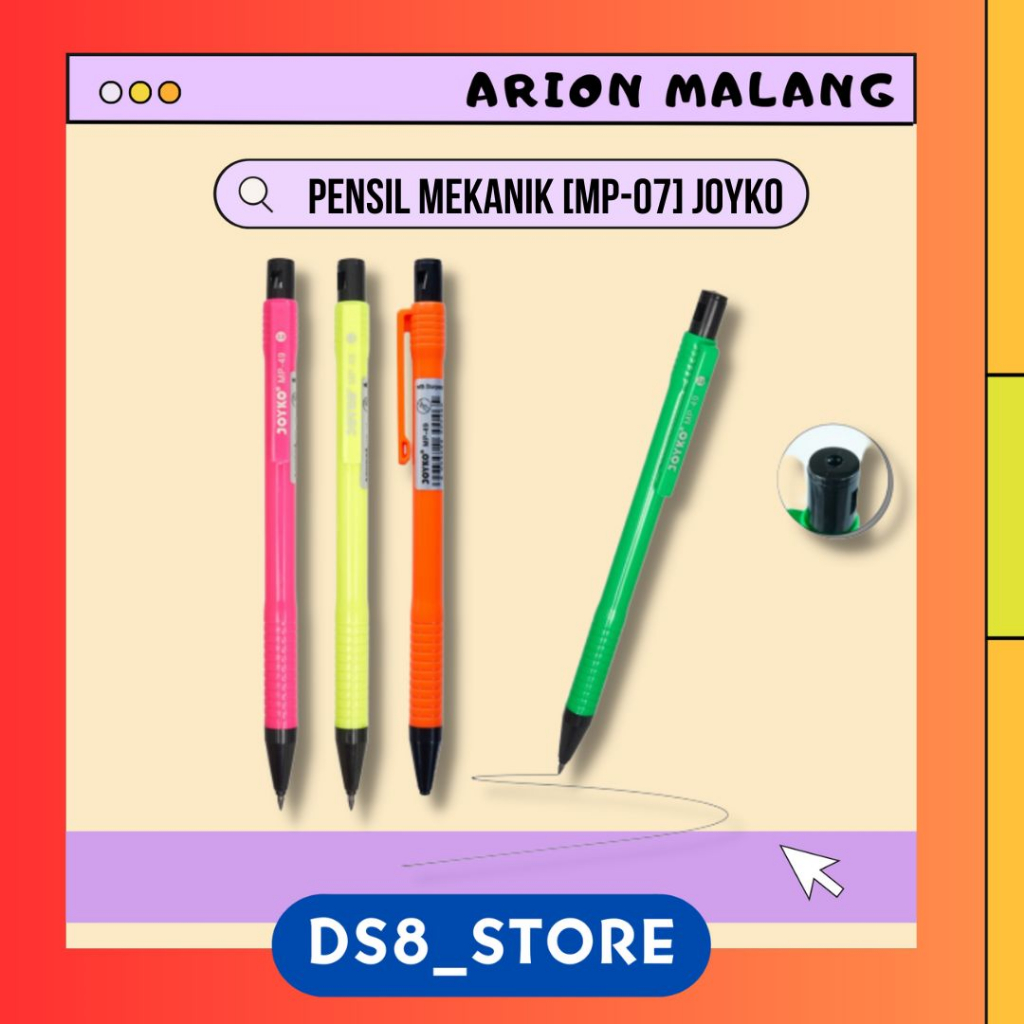 

Pensil Mechanical / Pensil Clik 2.0 mm MP-49 JOYKO