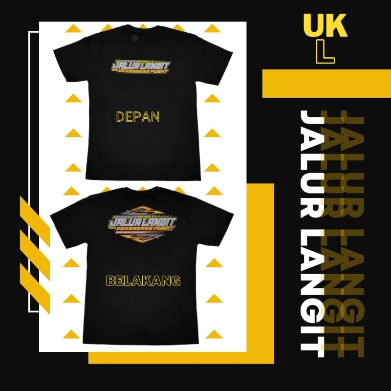 Kaos Blackbeard L Jalur Langit Dekengan Pusat