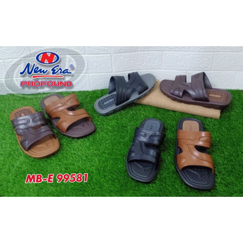 SANDAL SLOP PRIA KARET NEW ERA MB E 99581 100% ORIGINAL BY NEW ERA