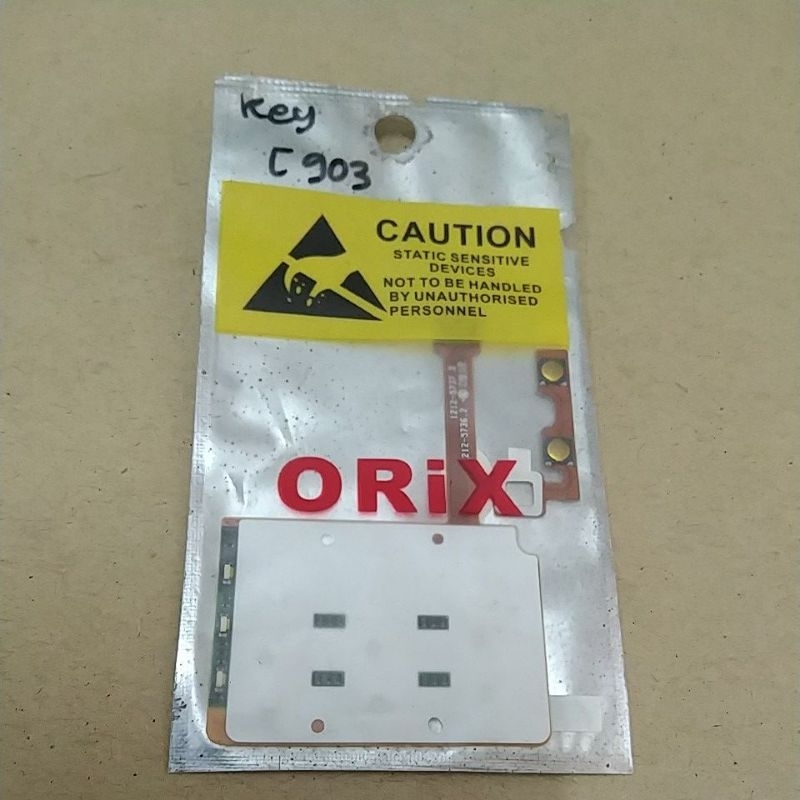 Flexible Keytone Sony Ericsson C903 down Slide fleksibel keypad bawah