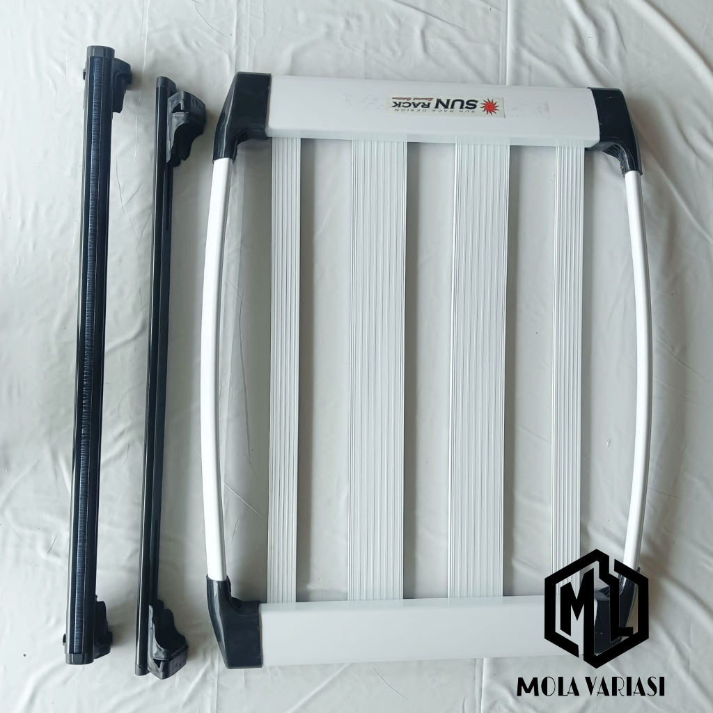 Paket Rack Bagasi Atas Mobil Rak Plus Kaki Crossbar Forac 380 Sun Rack