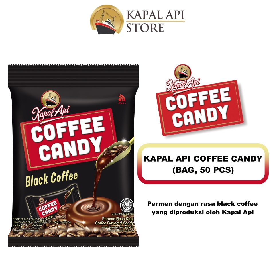 

COFFEE CANDY PERMEN KAPAL API ISI 50 PCS