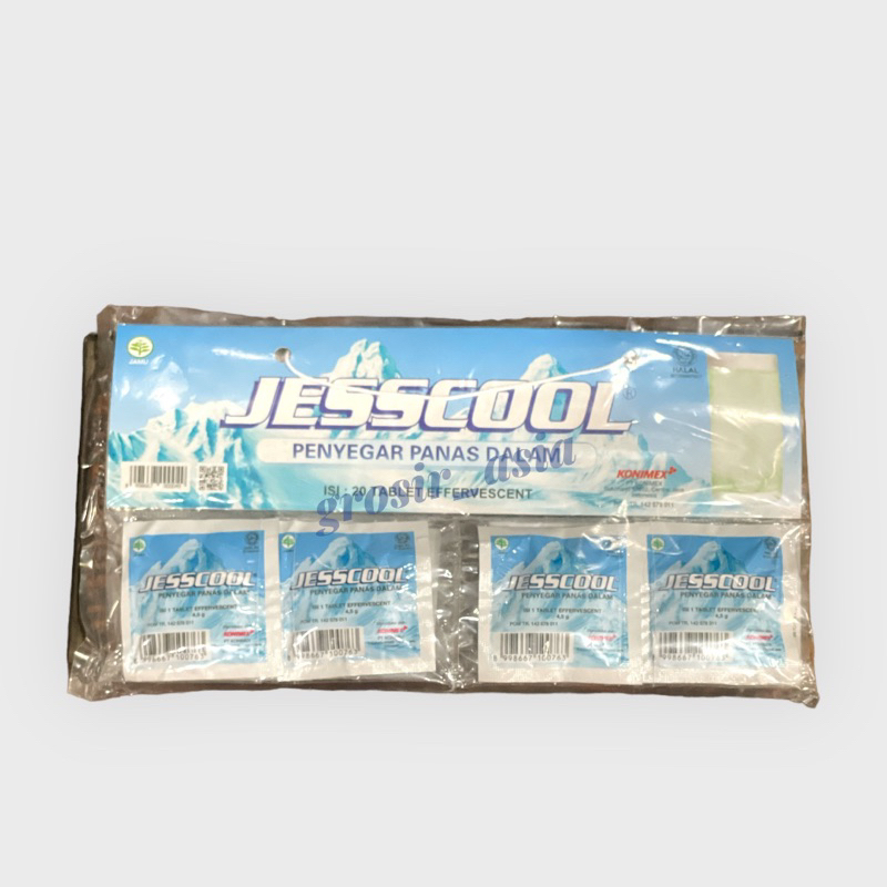 

Jesscool 1 Papan Isi 20 Tablet